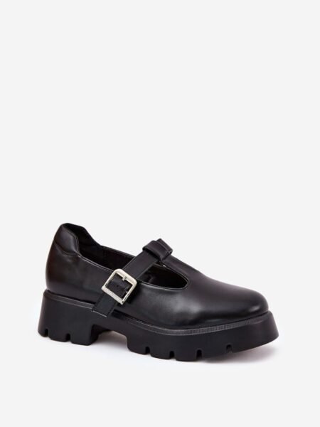 Bateliai Step in style  (juoda) - Bateliai, Su kulnu