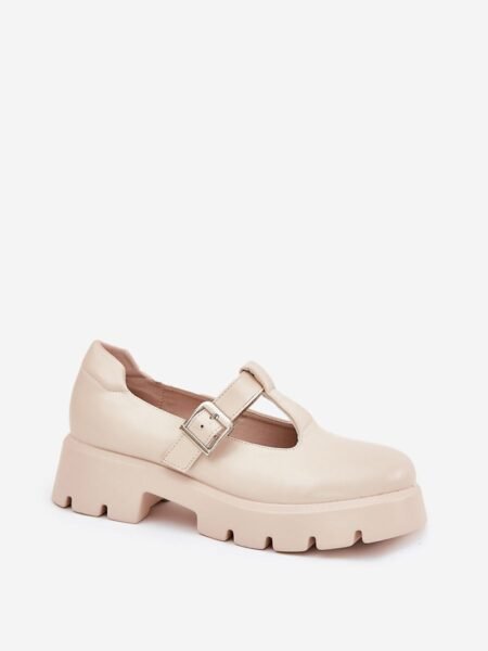 Bateliai Step in style  (smėlio spalvos) - Bateliai, Su kulnu