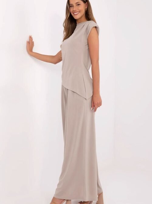 Komplektai Italy Moda  (smėlio spalvos) - Kostiumėliai, Moteriški komplektai