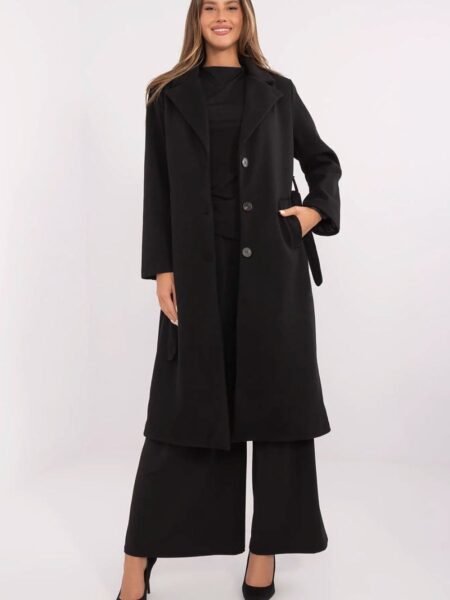 Paltas Italy Moda  (juoda) - Paltai