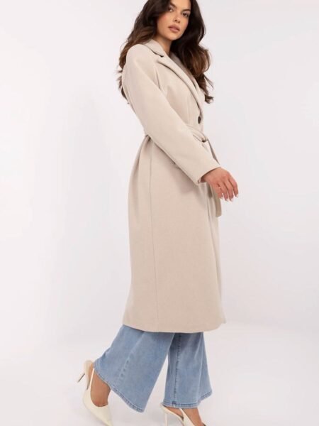 Paltas Italy Moda  (smėlio spalvos) - Paltai